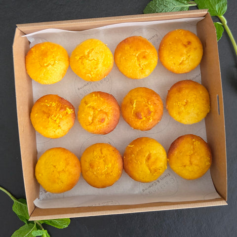 Orange Drizzle Cakes