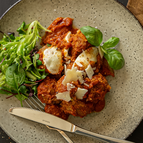 Italian Baked Meatballs
