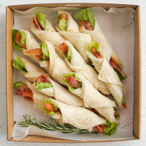 Bacon, Lettuce and Tomato Sandwich Roll  - 24 Pieces