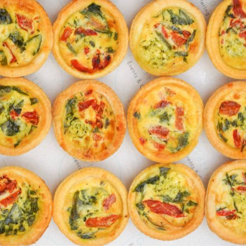 Basil Pesto & Feta Tartlets