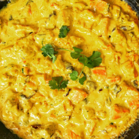 Chickpea, Vegetable and Lemongrass Curry