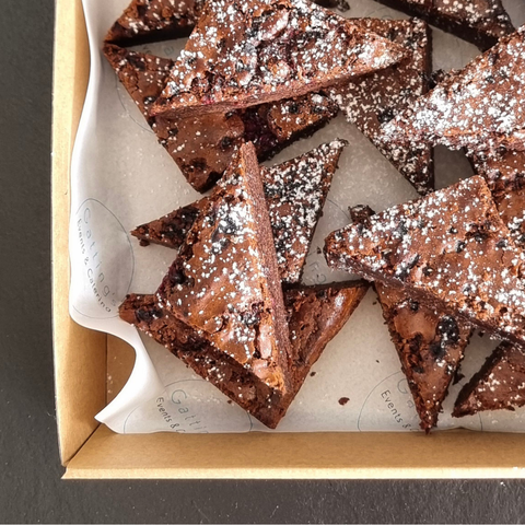 Chocolate Raspberry Brownie