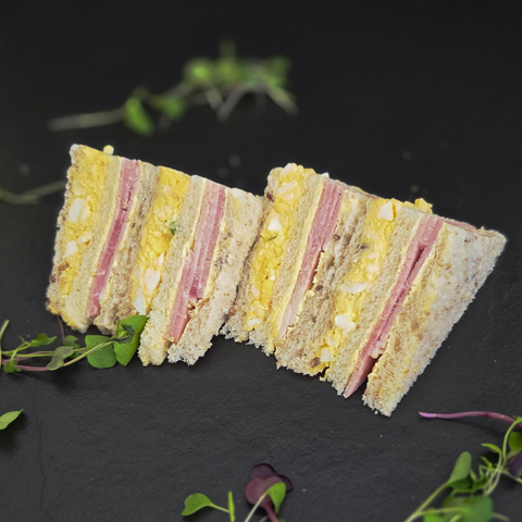 Club Sandwiches - Ham and Egg  - 20 Pieces
