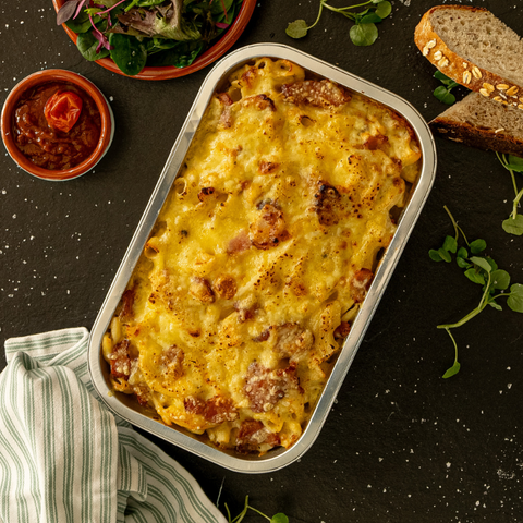 Ultimate Macaroni Cheese, with Bacon
