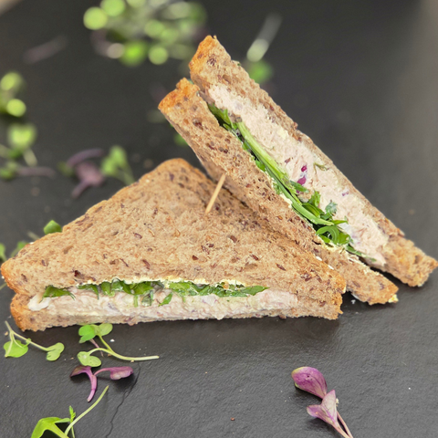 Tuna and Rocket on Wholegrain Bread - 24 Pieces
