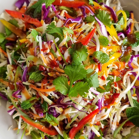 Crunchy Asian Slaw Salad