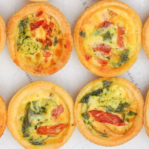 Basil Pesto & Feta Tartlets