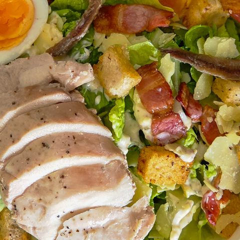 Classic Chicken Caesar Salad Lunch Bowl