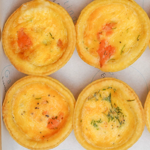 Salmon and Dill Tartlets