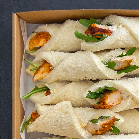 Tandoori Chicken Sandwich Roll  - 24 Pieces